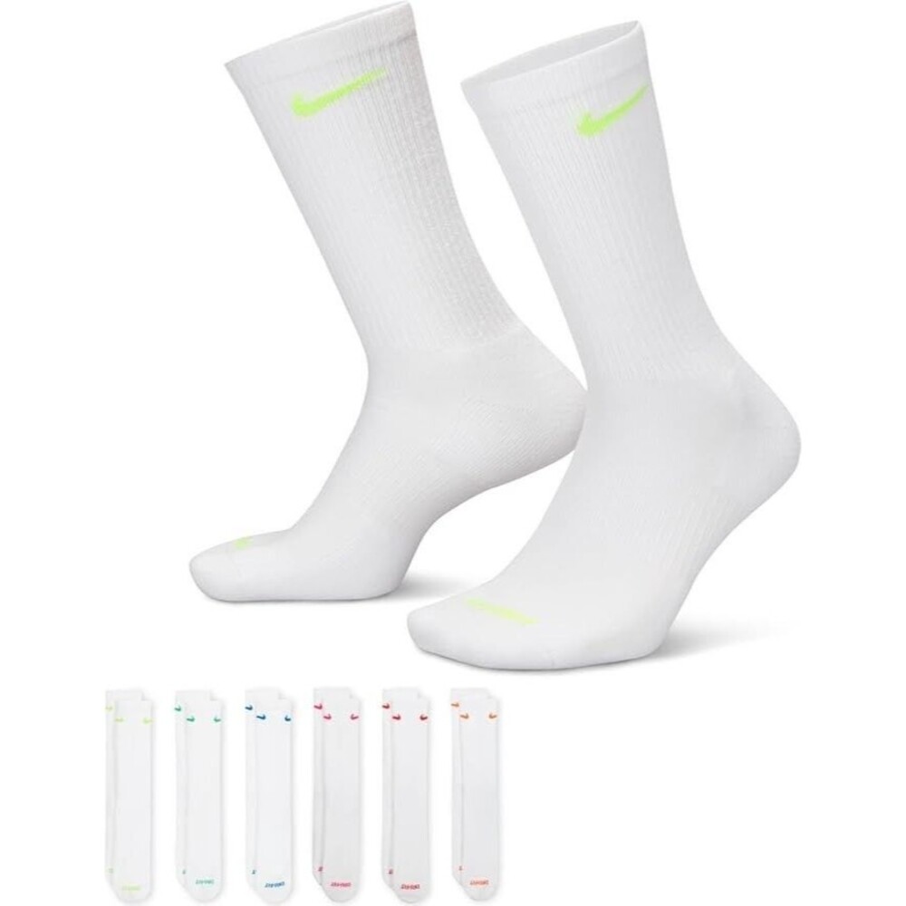 Nike Everyday Plus Cushioned Training Crew Socks – 12 Pairs (2 Sets of 6 Pairs)
